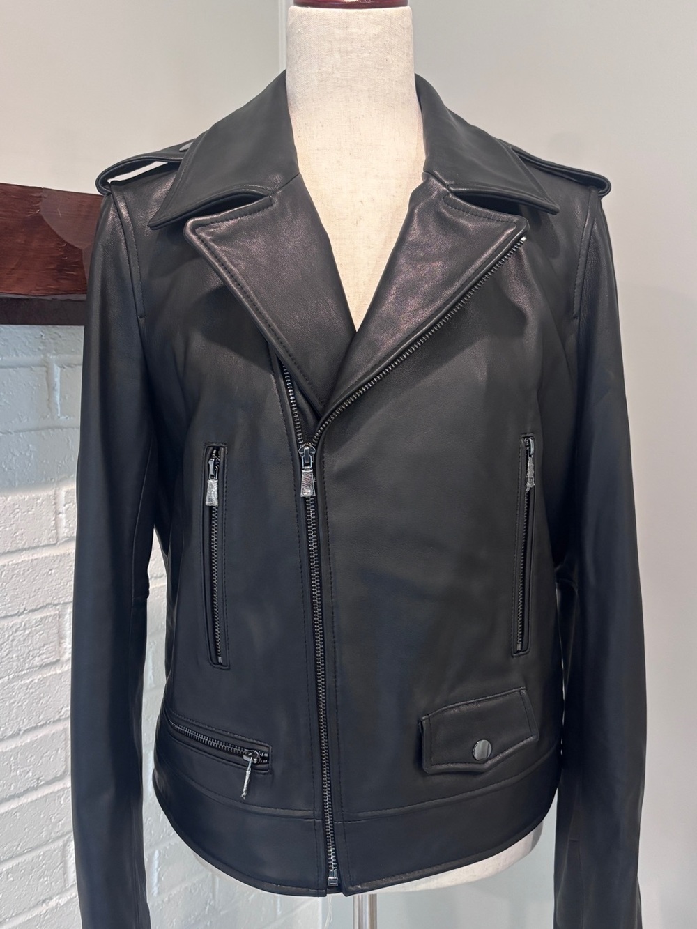 Elie Tahari Leather Jacket